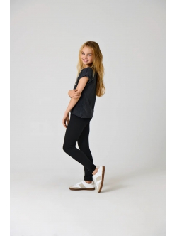 KIDS ONLY KOGNILLE sorte leggings til piger