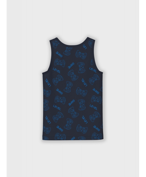 Name it 2-pak undertrøje/tank top i navy til drenge billede 2