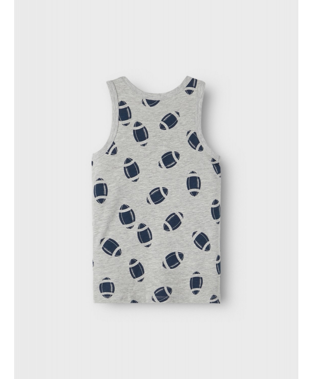 Name it 2-pak undertrøje/tank top i grå & sort til drenge billede 2