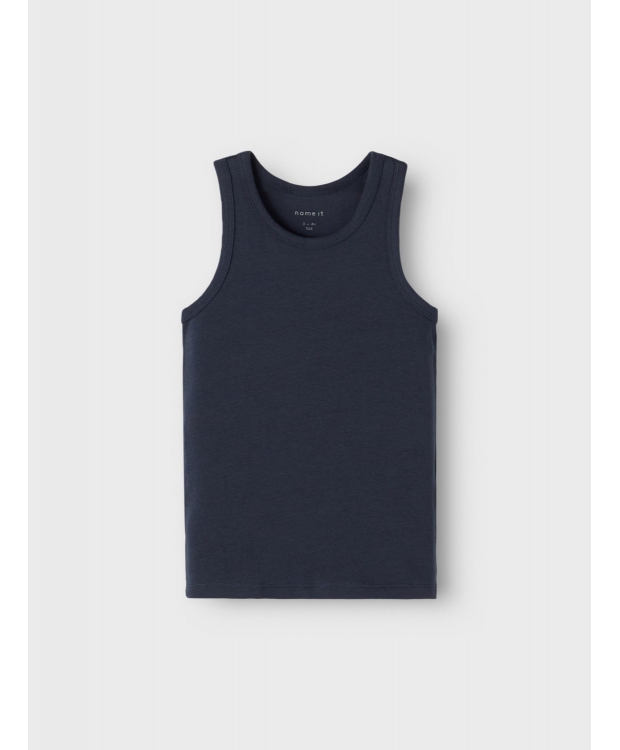 Name it 2-pak undertrøje/tank top i grå & sort til drenge billede 3