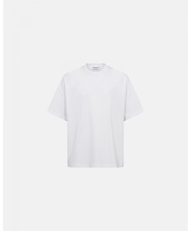Resteröds oversized t-shirt i hvid til herre billede 1