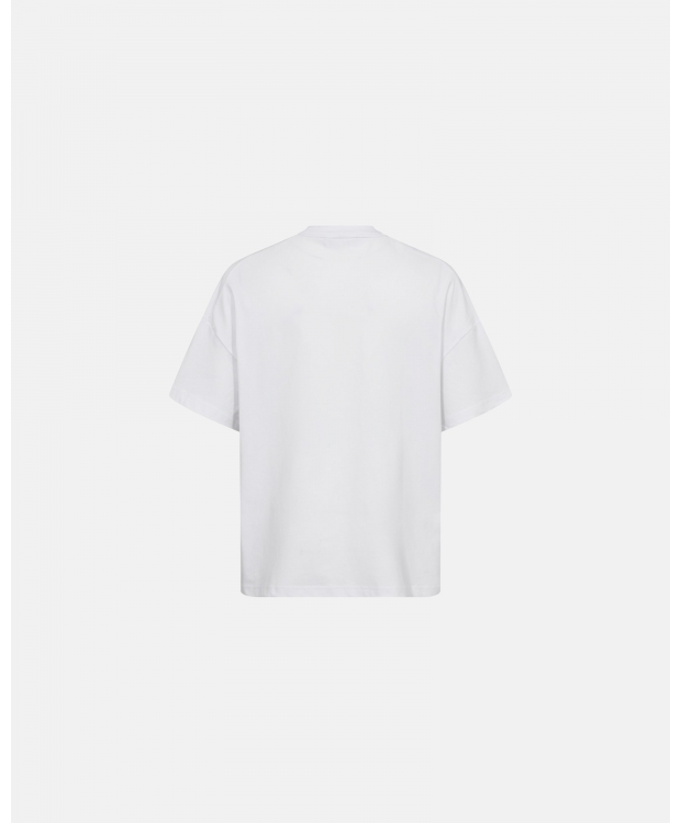 Resteröds oversized t-shirt i hvid til herre billede 2