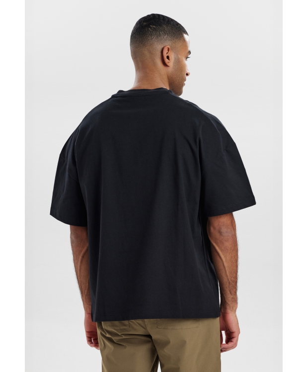 Resteröds oversized t-shirt i sort til herre billede 5