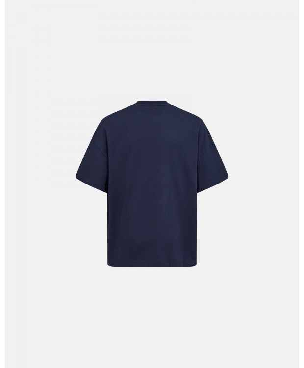 Resteröds oversized t-shirt i navy til herre billede 2