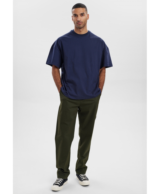 Resteröds oversized t-shirt i navy til herre billede 4