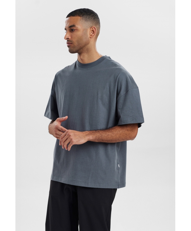 Resteröds oversized t-shirt i grå til herre billede 4