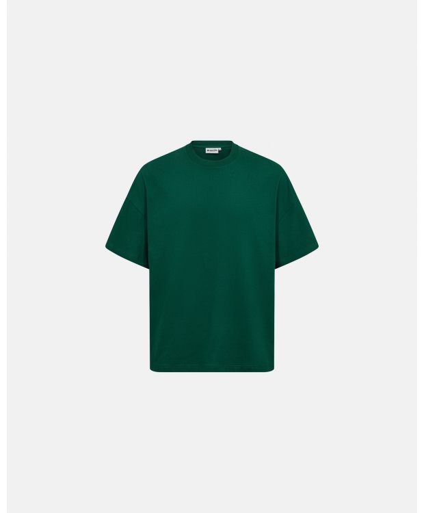 Resteröds oversized t-shirt i grøn til herre billede 1