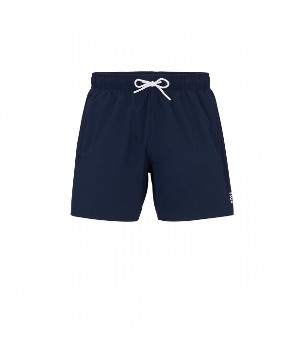 BOSS Iconic Badeshorts i navy til herre billede 1
