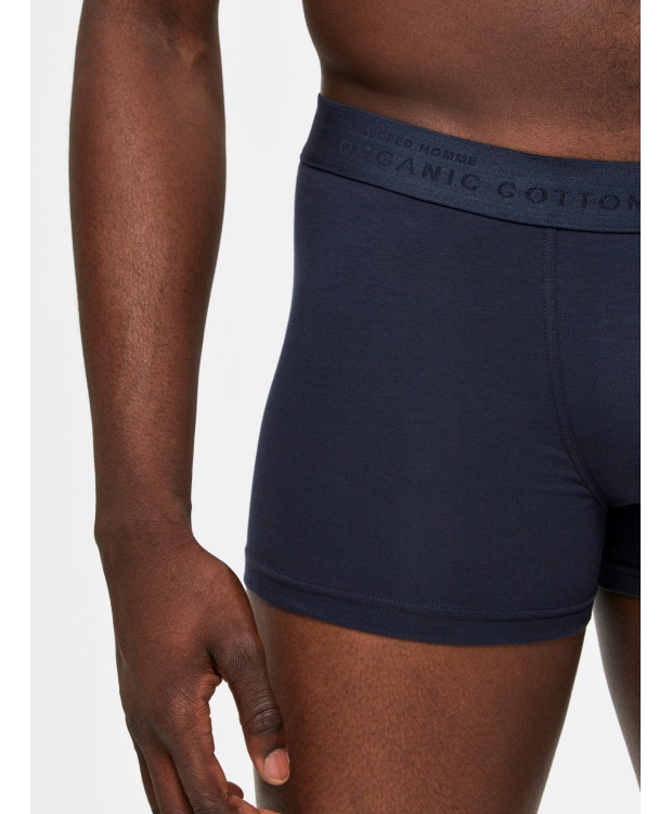 Selected 5pak økologisk bomulds boxershorts i navy til herre - OUTLET billede 4