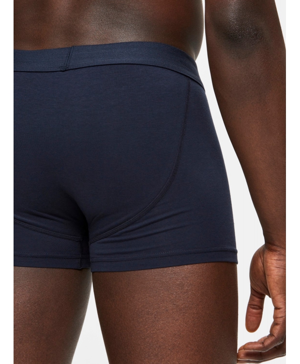 Selected 5pak økologisk bomulds boxershorts i navy til herre - OUTLET billede 6