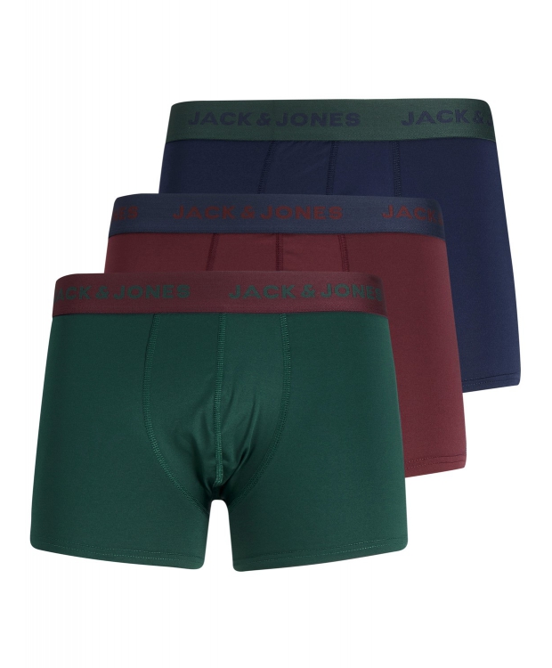 Jack & Jones 3-pak microfiberunderbukser i blandede farver til herre billede 1