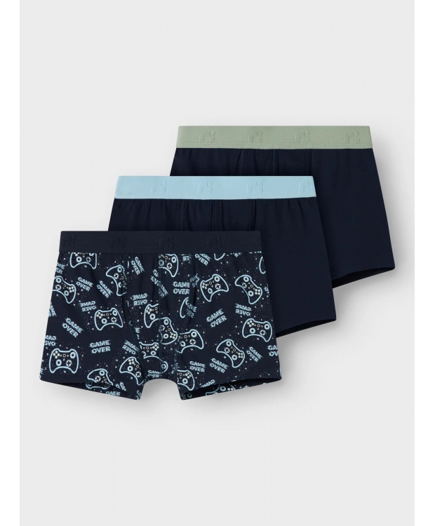 Name it 3-pak boxershorts/underbukser i Sapphire game til drenge billede 3