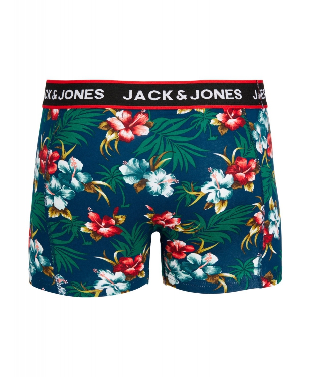 Jack & Jones 3pak printede underbukser/boksershorts i tre farver til herre billede 2