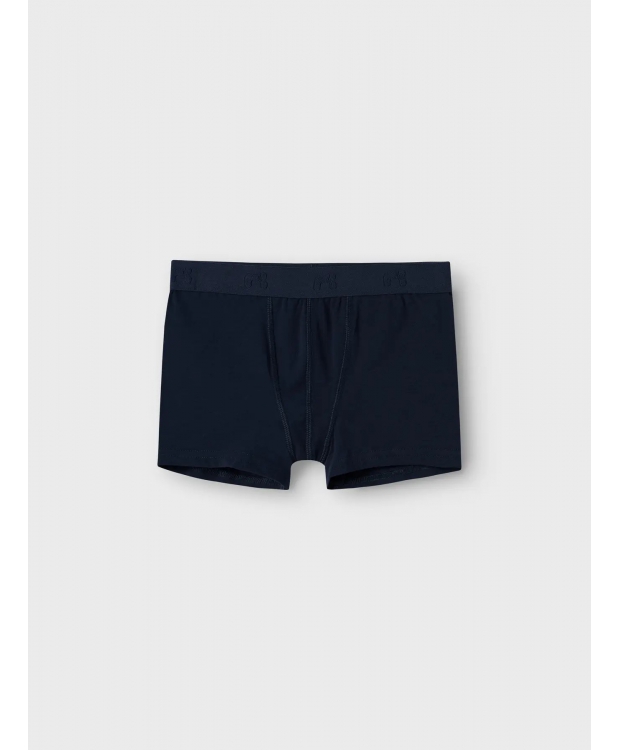 Name it 3-pak boxershorts/underbukser i blå med fodbolde til drenge billede 6