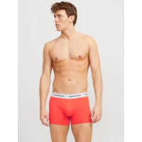 Jack & Jones 3pak boksershorts i multifarvet, sort og rød til herre