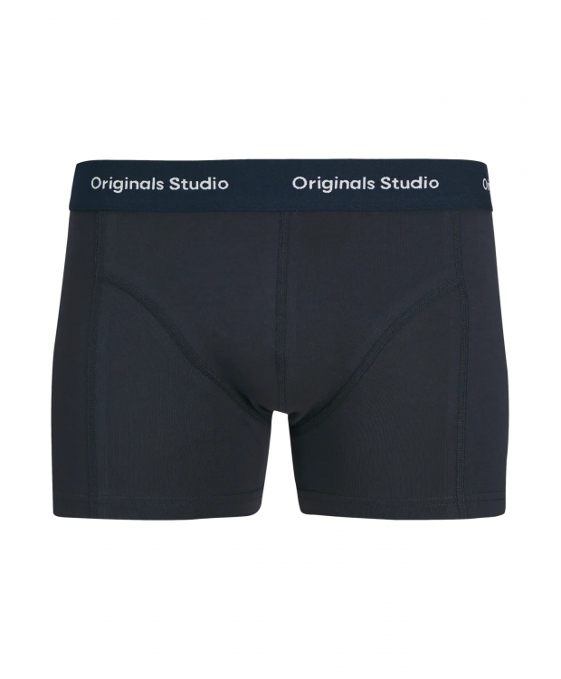 Jack & Jones 3pak boksershorts i multifarvet, sort og rød til herre billede 5