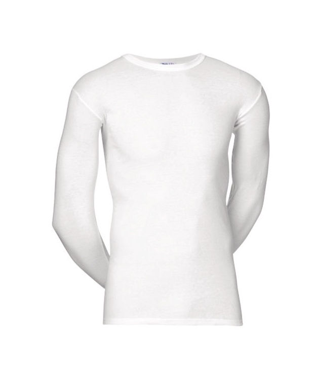 JBS Original Style 14 hvid langærmet T-shirt i bomuld til herre billede 10