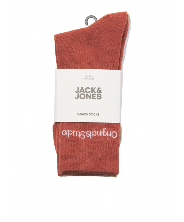 Jack & Jones 3pak multifarvet sokker til herre billede 2