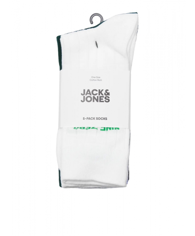 Jack & Jones 5-pak sokker i multifarver til herre billede 2