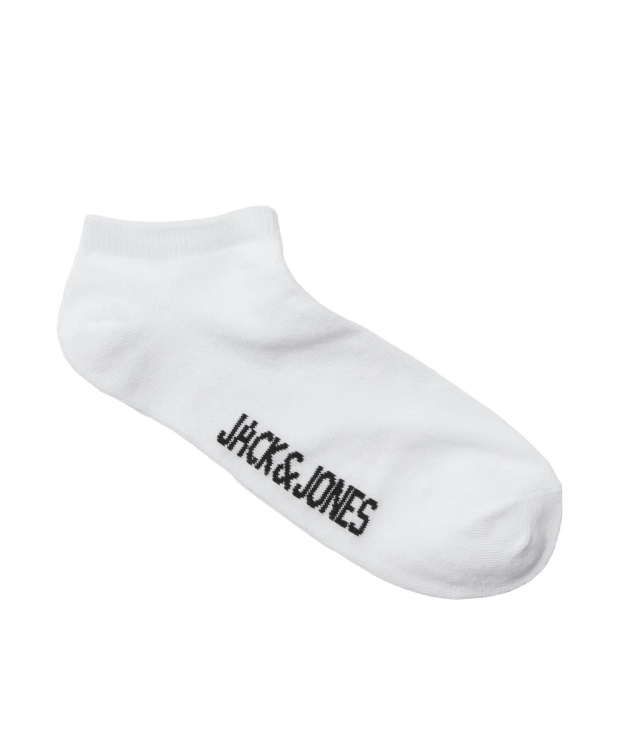 Jack & Jones Junior 5-pak ankelsokker i hvid til drenge billede 3