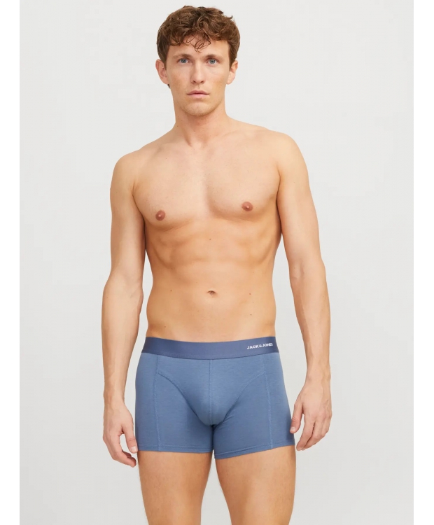 Jack & Jones 3-pak bambusboksershorts i blå nuancer til herre billede 7