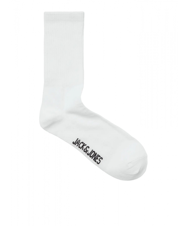 Jack & Jones 5pak tennisstrømper i hvid til herre billede 2