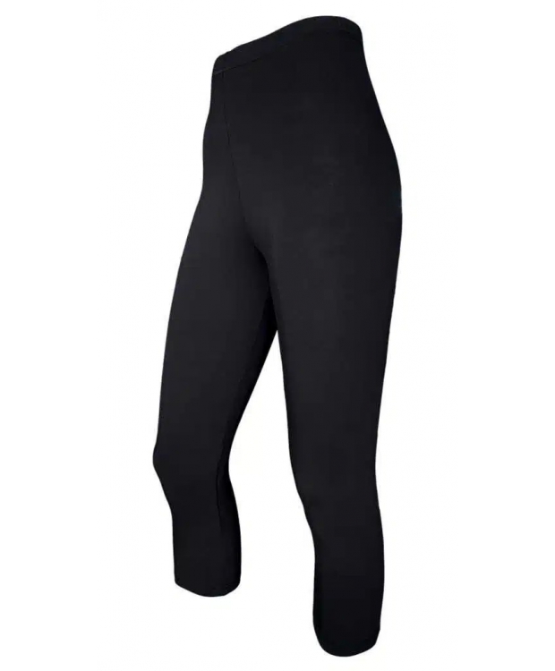 Festival sorte bambus-caprileggings 3/4 til kvinder billede 1