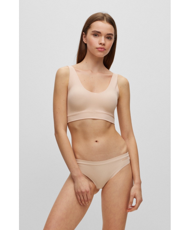 HUGO brief i beige til kvinder | Laserskåret - OUTLET billede 2