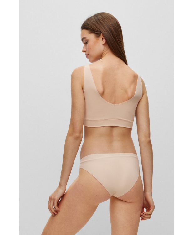 HUGO brief i beige til kvinder | Laserskåret - OUTLET billede 3