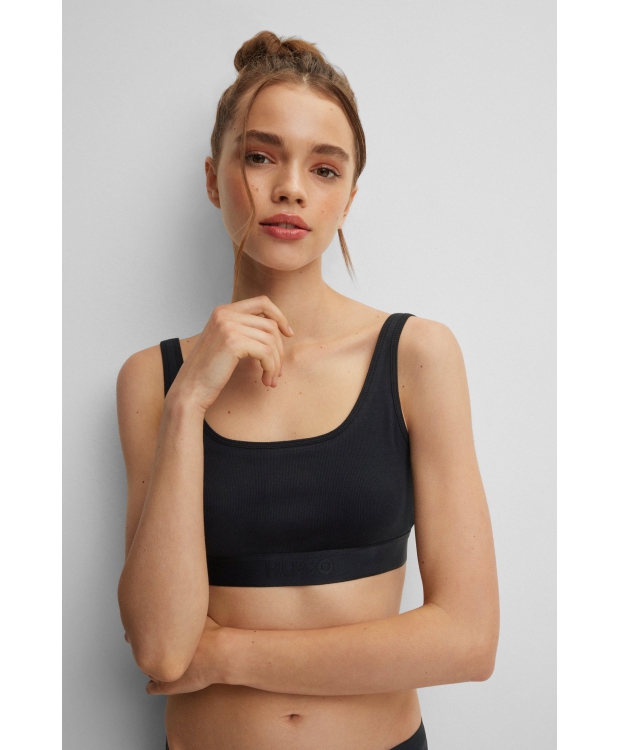 HUGO BH top i sort til kvinder - OUTLET billede 3