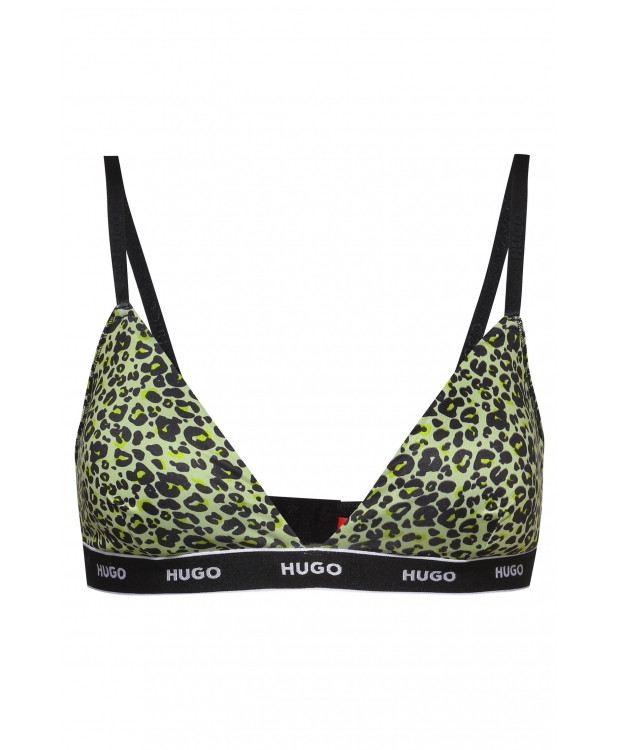 HUGO BH m. tynde stropper & leopardprint til kvinder - OUTLET billede 1