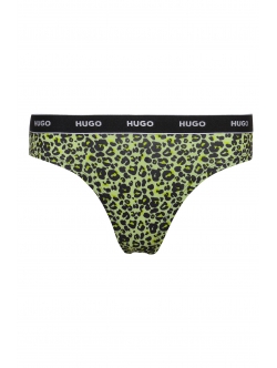 HUGO thong m. leopard print til kvinder - OUTLET