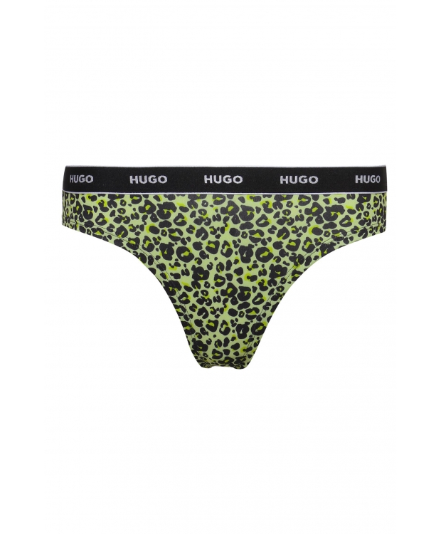 HUGO thong m. leopard print til kvinder - OUTLET billede 1