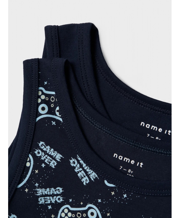 Name it 2-pak undertrøje/tank top i Sapphire game til drenge billede 5