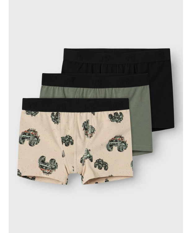 Name it 3-pak boxershorts/underbukser med Monster trucks til drenge billede 3
