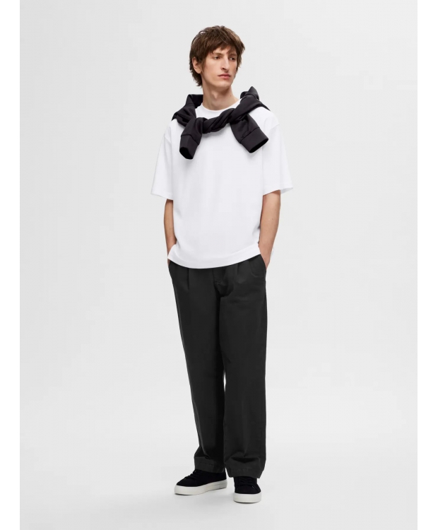 Selected 3pak t-shirt med rund hals i hvid til herre billede 4