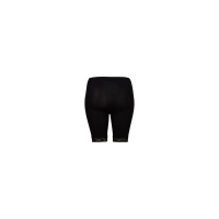 Festival Microfiber shorts i sort med blondekant til kvinder