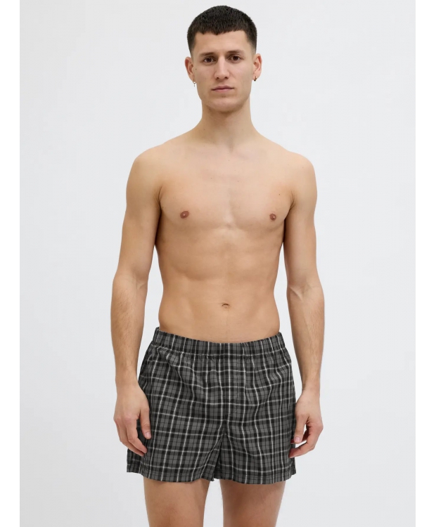 Jack & Jones 3pak loose fit boksershorts i grå nuancer til herre billede 5
