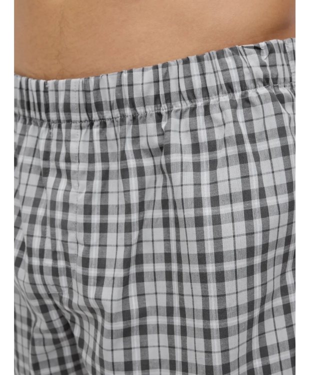 Jack & Jones 3pak loose fit boksershorts i grå nuancer til herre billede 6