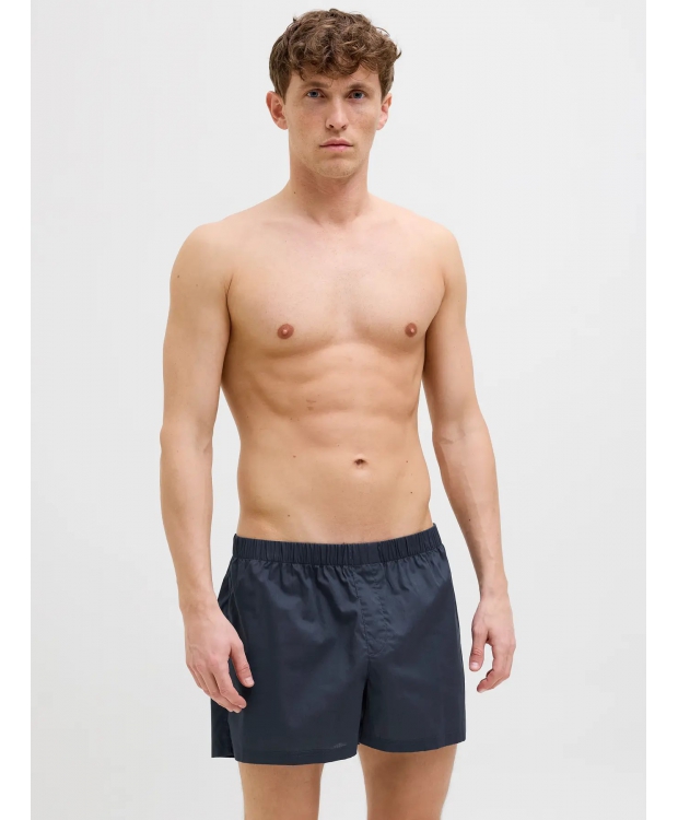 Jack & Jones 3pak loose fit boksershorts i blå nuancer til herre billede 4