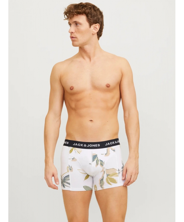 Jack & Jones 3pak multi farvet boksershorts med simpelt mønster til herre billede 2