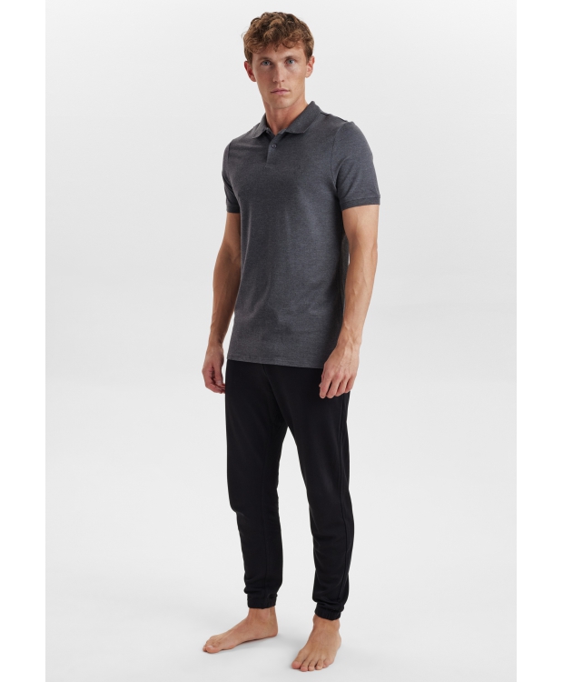 JBS Of Denmark Men polo t-shirt i mørkegrå til herre billede 4