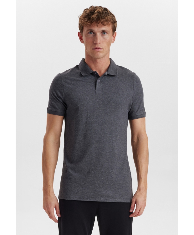 JBS Of Denmark Men polo t-shirt i mørkegrå til herre billede 2