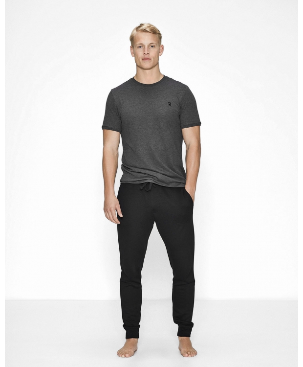 JBS Of Denmark Men t-shirt i bambus i mørkegrå til herre billede 2