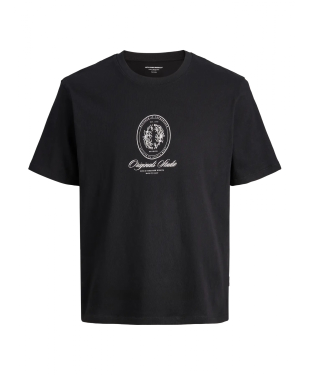Jack & Jones Junior t-shirt i sort til drenge billede 1