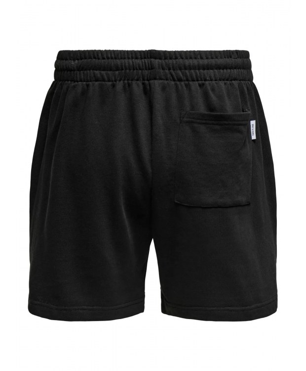 ONLY & SONS sweat shorts i sort til herre billede 2