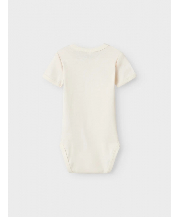 Name It 3-pak bodystockings i lyserød og hvid med blomster til baby billede 7