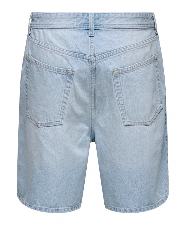 ONLY & SONS Denimshorts i lyseblå til herre billede 2