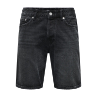 ONLY & SONS Denimshorts i sort til herre