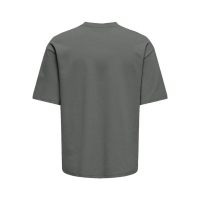 ONLY & SONS t-shirt i Castor Gray til herre